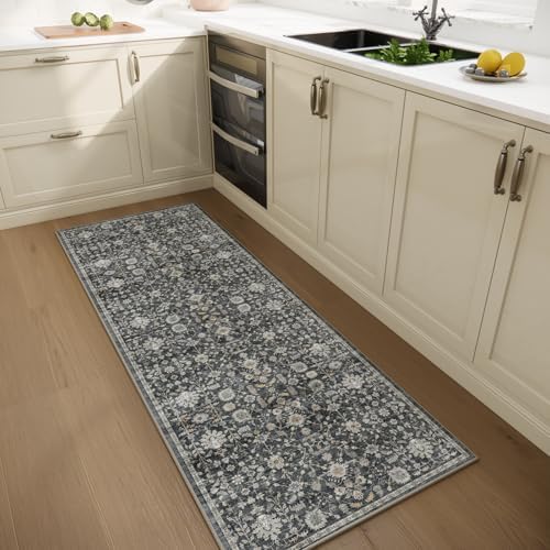 Machine Washable Hallway Runner Rug: 2'x6' Kitchen Rugs - Image 2