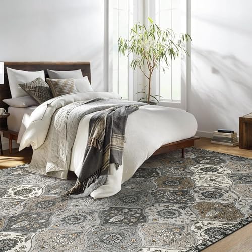 Lahome Moroccan Washable Area Rugs 8x10, Soft Rugs for Living Room Bedroom - Image 4