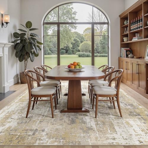 DMOYEST Area Rug Living Room Rugs 10x14 Washable Abstract Carpet - Image 4