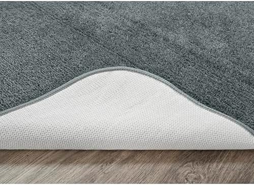 Garland Rug Traditional Bath Rug Set, 4-Piece, Dark Gray - Image 5