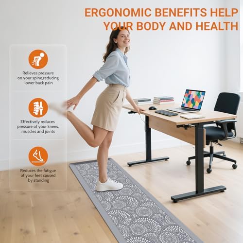 Mattitude 4/5 Inch Kitchen Mat, Waterproof Non-Slip Standing Mats and Rugs - Image 5