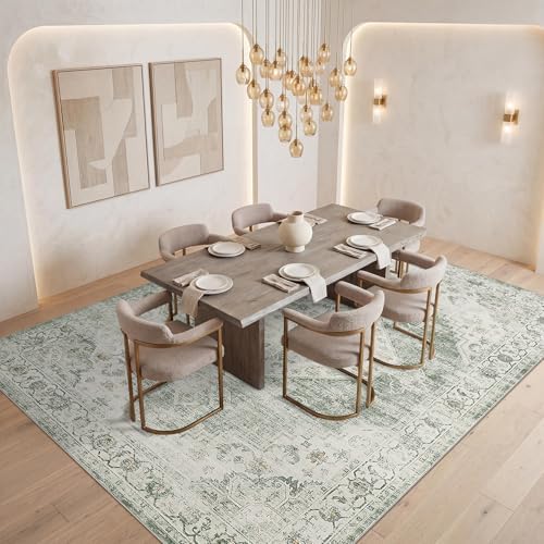 Garvee Sage Green Boho 10x14 Area Rugs for Living Room Bedroom - Image 4