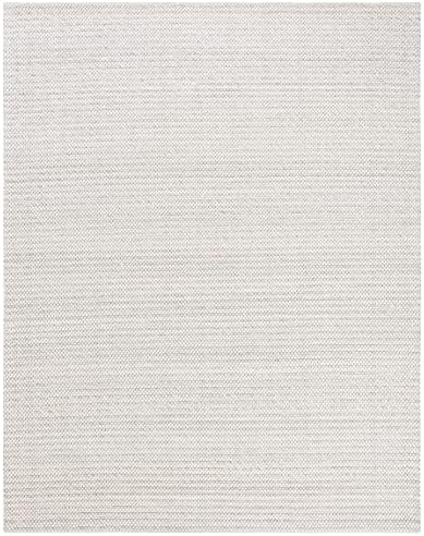SAFAVIEH Marbella Collection X-Large Area Rug - 11' x 15', Light Brown & Ivory, Flat Weave Wool Design, Ideal for High Traffic Areas in Living Room, Bedroom (MRB392T) - Image 3