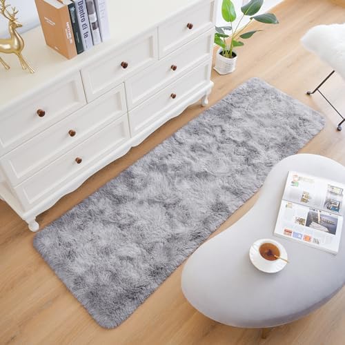 Chicrug Soft Runner Rug for Bedroom Living Room Plush Fluffy Rugs 2x6 - Image 6
