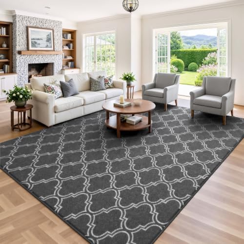 Keeko 7x10 Area Rugs for Living Room,Soft Washable Memory Foam Bedroom Rug - Image 5