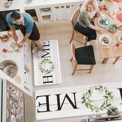 KIMODE Anti Fatigue Kitchen Mats for Floor Cushioned Kitchen Rugs Sets of 2 - Image 5