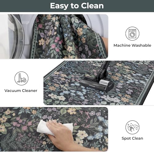 GRANNY SAYS Boho Kitchen Rug Set of 3, Anti Fatigue Kitchen Mats Non Slip - Image 5