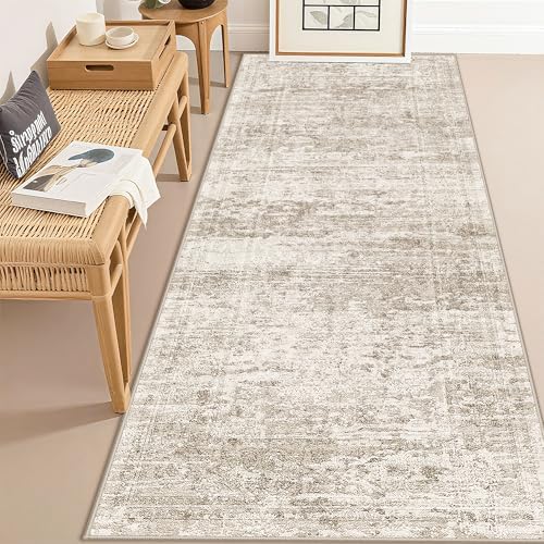 3x6 Washable Runner Rug: 6ft Runners for Hallways Soft Non Slip Kitchen Rug - Image 3