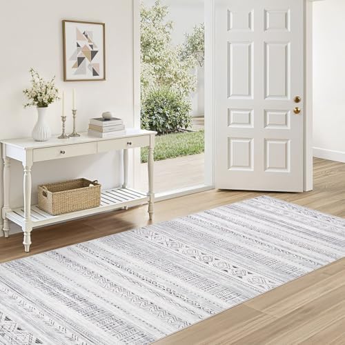 cotiled Hallway 3x8 Runner Rugs Washable Boho Moroccan Soft Rug by COTILED