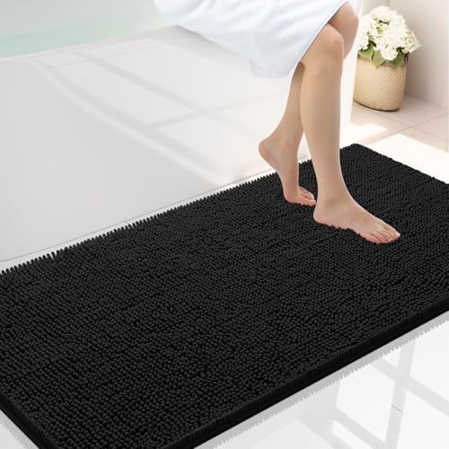 Smiry Bathroom Rugs 44X24, Luxury Chenille Extra Soft Absorbent Bath Mat by Smiry