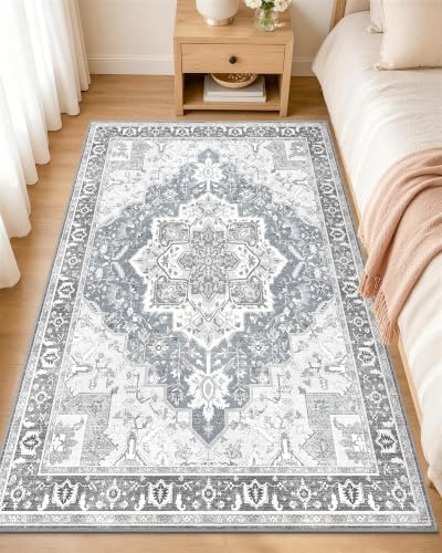 OLANLY 3x8 Washable Runner Rug, Soft Non Slip Carpet for Hallway Kitchen by OLANLY