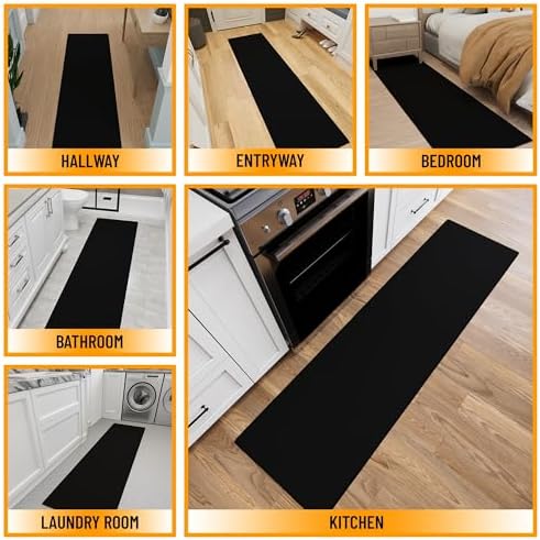 Ottomanson 2x7 Rug Runners for Hallways – Non-Slip Kitchen Rugs - Image 3