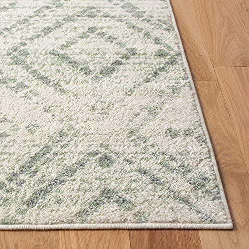 SAFAVIEH Adirondack Square Rug 10', Boho Ivory & Green ADR131X - Image 5