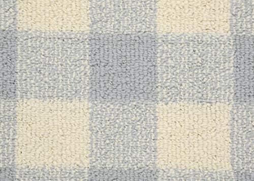 Garland Rug Country Living – Checkered Buffalo Plaid Design, Non-Slip Rubberback, Traditional 5x7 Area Rug for Living Room, Bedroom, Kitchen, Dining Room, Nursery, Soft Silver/Ivory - Image 7