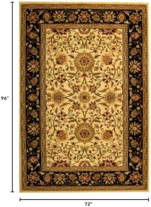 SAFAVIEH Lyndhurst Area Rug 6x8, Ivory & Black LNH212B - Image 2