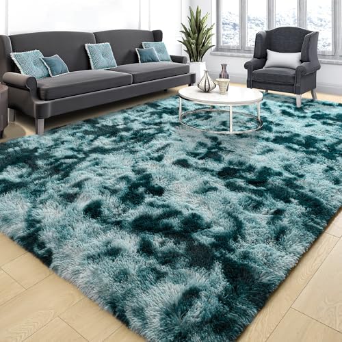 Tepook Soft Fluffy Rugs for Bedroom, 4x6 Area Rug for Living Room by Tepook
