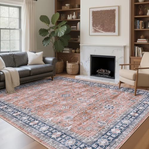 GarveeHome 6x9 Washable Rug Living Room Vintage Bedroom Carpet by GarveeHome