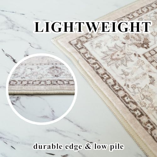 HY HAOYUNLAI Washable 2'6x8 Hallway Runner Rug Kitchen Non-Slip Slim Carpet - Image 6