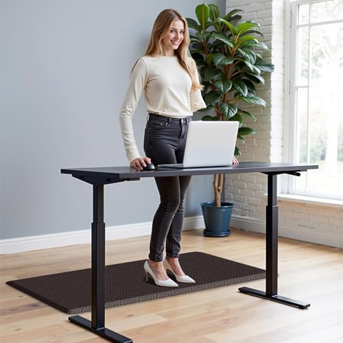 Anti-Fatigue Kitchen Mats for Floor Standing and Comfort Desk Mats 17"x39" - Image 6