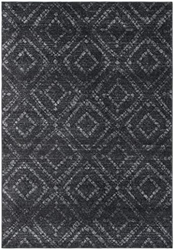 SAFAVIEH Adirondack Area Rug 6'x9', Boho Dark Grey & Grey ADR131F - Image 2