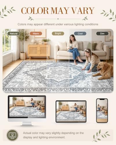 OLANLY 2x8 Washable Runner Rug, Soft Non Slip Carpet for Hallway Kitchen - Image 2