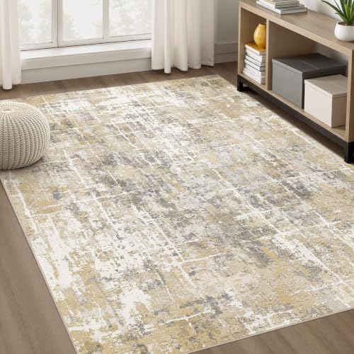 DMOYEST Area Rug Living Room Rugs 5x7 Washable Abstract Carpet by DMOYEST
