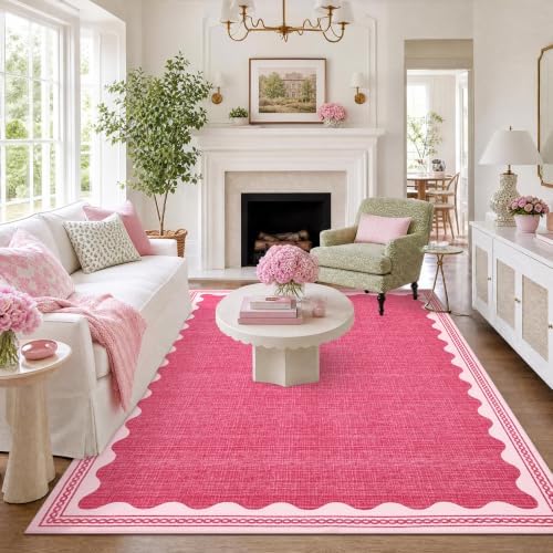 GarveeHome Scalloped Rug by GarveeHome