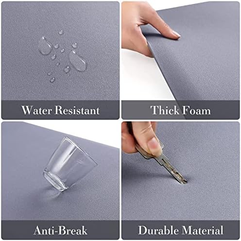 HappyTrends 2 PCS Kitchen Mat Cushioned Anti-Fatigue Floor Mat - Image 4