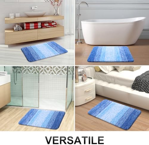 OLANLY Bathroom Runner Rug 47x17, Extra Soft Absorbent Microfiber Bath Rugs - Image 6