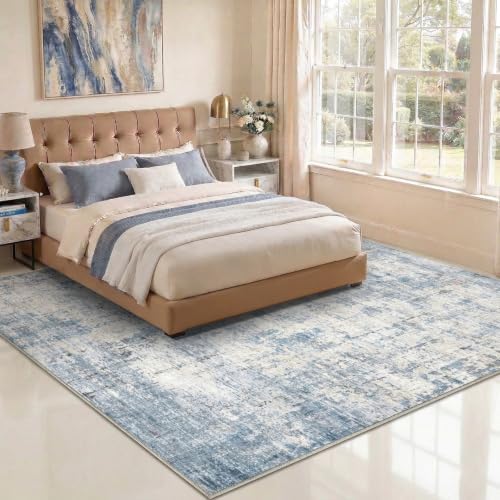 9x12 Area Rugs Washable Modern Abstract Living Room Bedroom Rug - Image 4