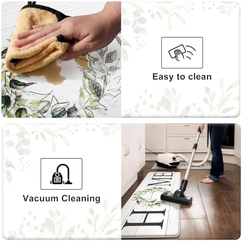 KIMODE Kitchen Mats for Floor 2PCS Anti Fatigue Cushioned Kitchen Rugs - Image 6