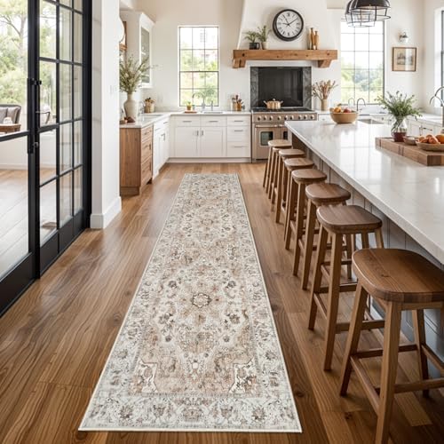 Washable Hallway Runner Rug 3x12: Non Slip Runner Rugs with Rubber Backing - Image 2