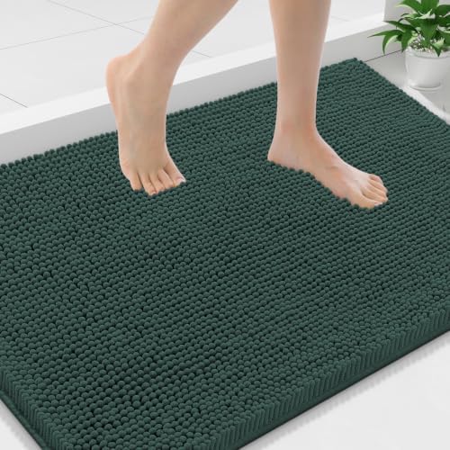 Smiry Bathroom Rugs 36X24, Luxury Chenille Extra Soft Absorbent Bath Mat by Smiry