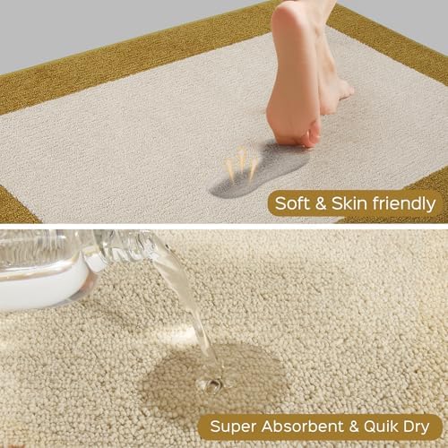 Kitchen Runner Rug 24" x 70" for Hallway, Floor, (Roll Packing) - Image 2