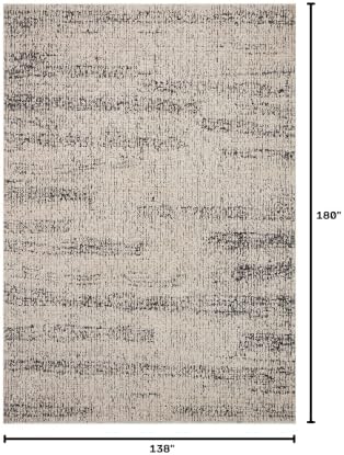 Loloi Darby Oatmeal/Charcoal 11'-6" x 15' Area Rug - Image 2