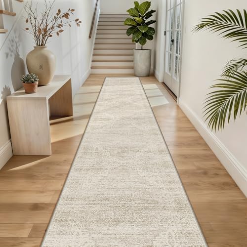 2x12 Runner Rug for Hallways Non-Slip Long Rug Runners,Boho Vintage Washable Kitchen Runner Rugs, Stain Resistant Soft Carpet Runners for Hallway 12ft Entryway Rug by Unknown