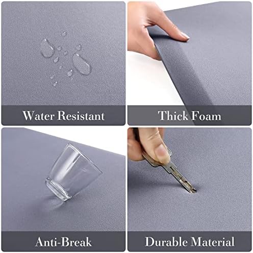 HappyTrends 2 PCS Kitchen Mat Cushioned Anti-Fatigue Floor Mat, Heavy Duty - Image 4