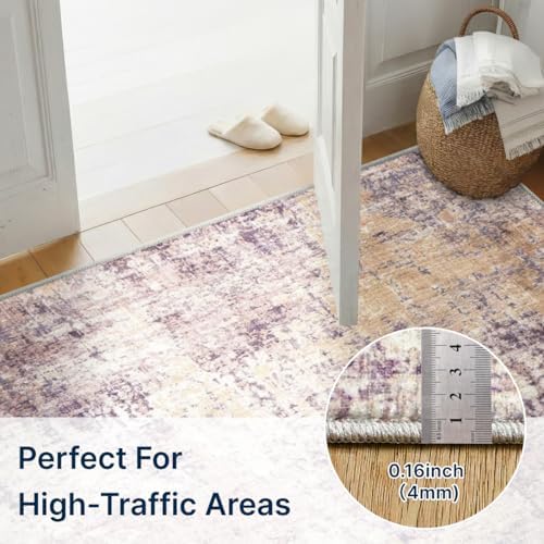 6x9 Area Rugs Washable Modern Abstract Living Room Bedroom Rug - Image 6