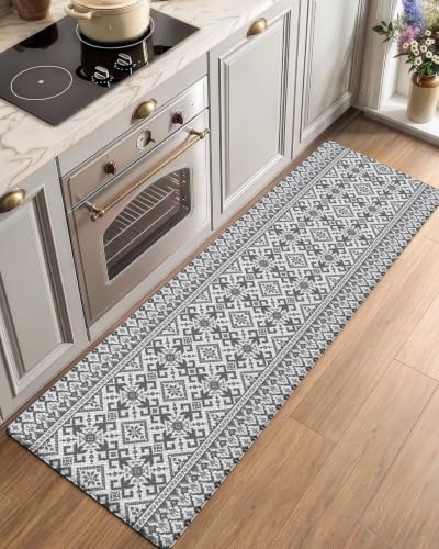 LUMI Kitchen Mats for Floor Cushioned Anti Fatigue Runner Rug, 24x87 - Image 4