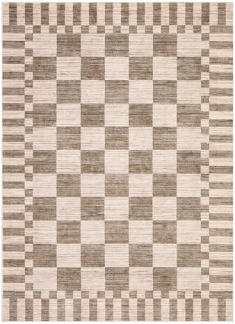 GarveeHome Checkered Rug 4x6 Area Rugs for Living Room Washable Nursey Rug - Image 5