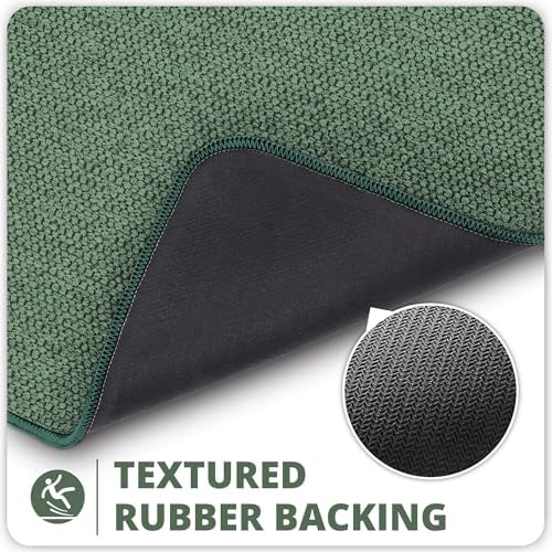 Bath Mat,Ultra Thin Bathroom Rugs,Rubber Bath Mats for Bathroom,Bath rugs - Image 5