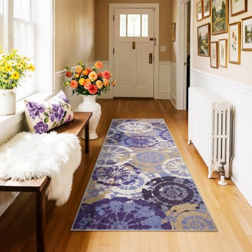 Washable 2x6 Runner Rugs for Hallway, Boho Modern Runner Rug for Kitchen - Image 7