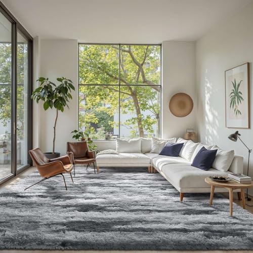 Zebra 6x9 ft Fuzzy Rug for Living Room,Black White Bedroom Area Rugs Non-Slip,Carpet for Nursery Kids PlayRoom Indoor Modern Plush Carpets - Image 2