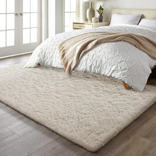 Ophanie Area Rugs for Bedroom Living Room, Color Ivory, Size 5' x 7', Shape Rectangular - Image 3
