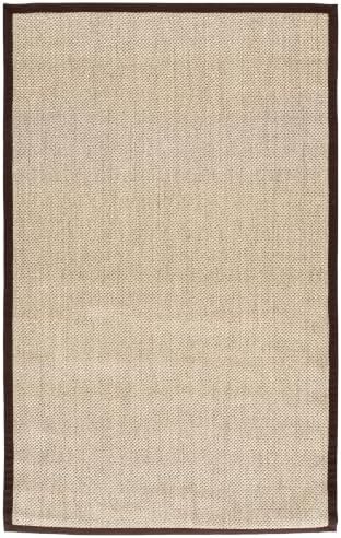 SAFAVIEH Natural Fiber Area Rug 6x9, Sisal Textured Dark Brown NF143T - Image 2