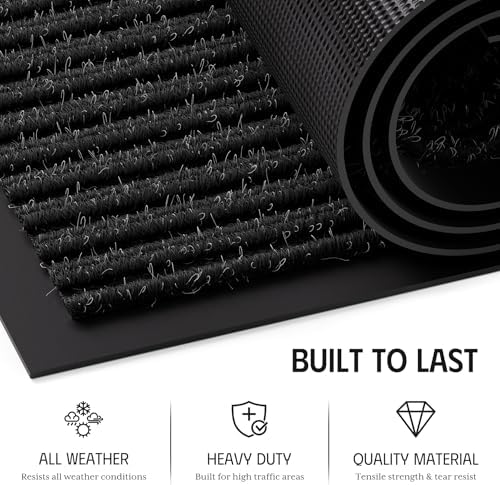 Front Door Mat, Heavy Duty Non-Slip Commercial Floor Mat, 3'x16' - Image 3