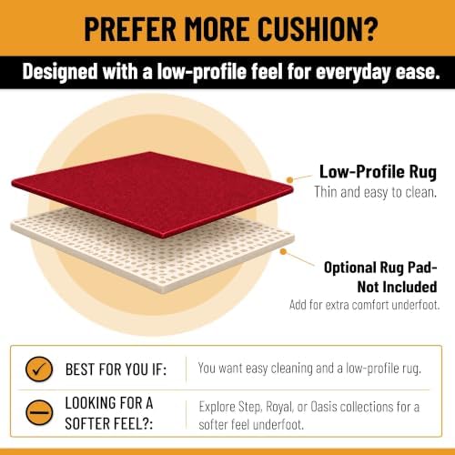 Ottomanson 3x32 Extra Long Hallway Runner Rug – Stair Carpet Runner - Image 7