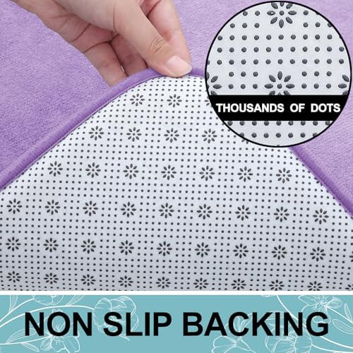 Smiry Memory Foam Bath Mat 24x16, Extra Soft and Absorbent Bathroom Rugs - Image 6