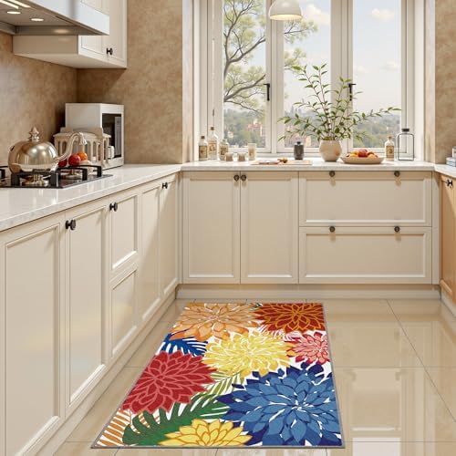 Arenarug Outdoor Rug Waterproof, Washable Patio Rug for Deck, 2x3, Colorful - Image 2