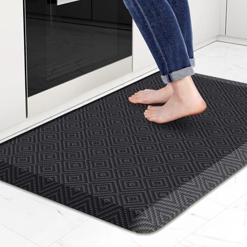 Anti-Fatigue Kitchen Mats for Floor Standing and Comfort Desk Mats 32"x20" by Mattitude